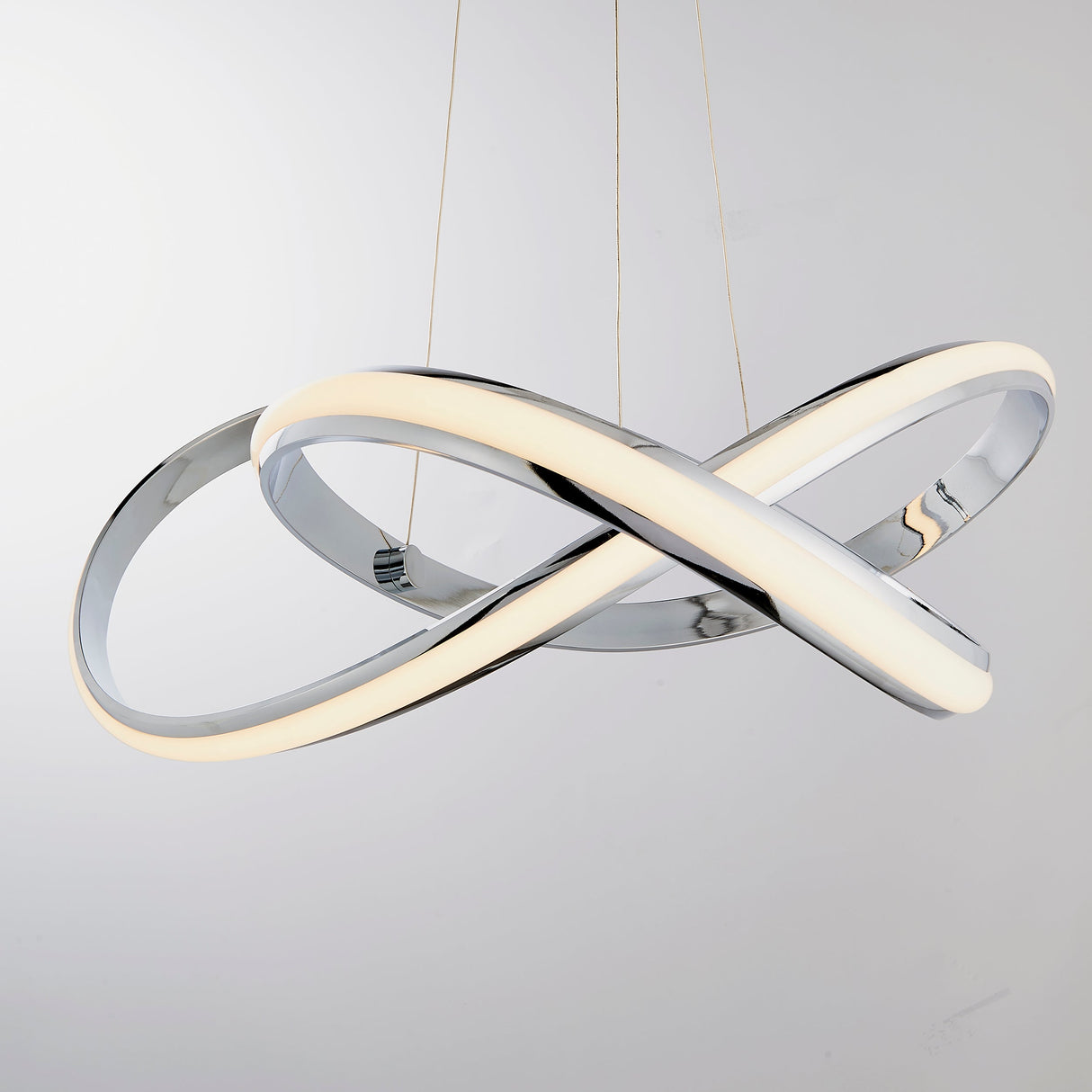 Amos Aria LED Chrome Pendant – from Amos Lighting + Home