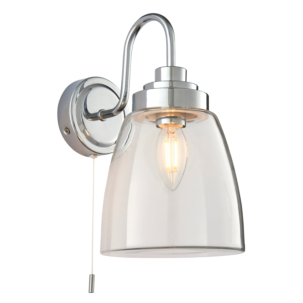 Amos Ashbury Bathroom Wall Light IP44 – from Amos Lighting + Home