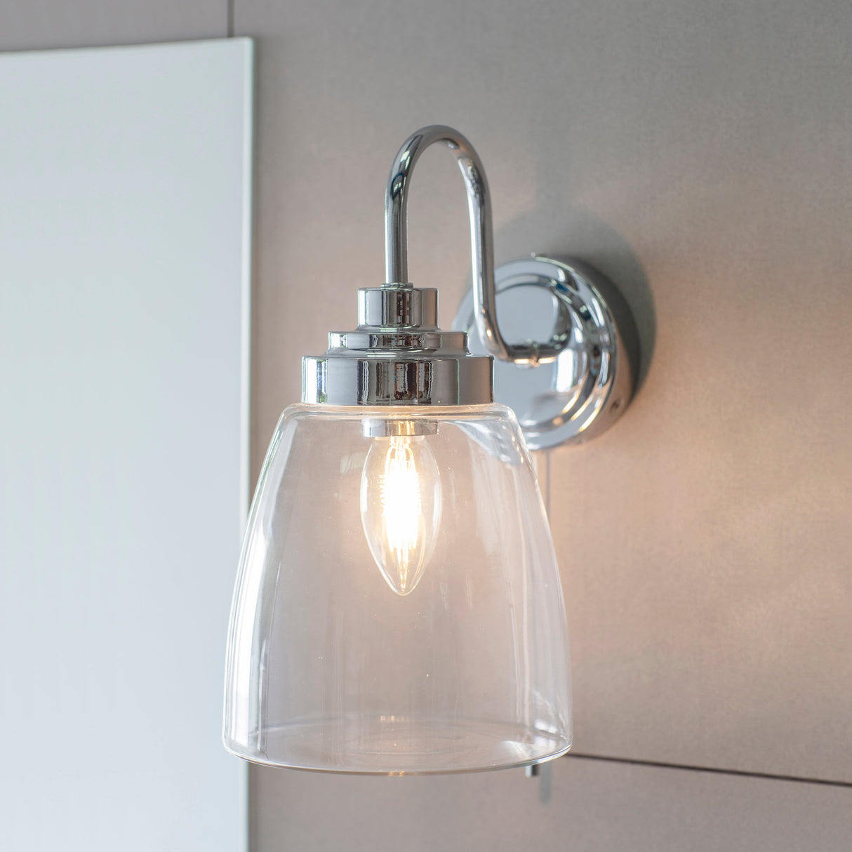 Amos Ashbury Bathroom Wall Light IP44 – from Amos Lighting + Home