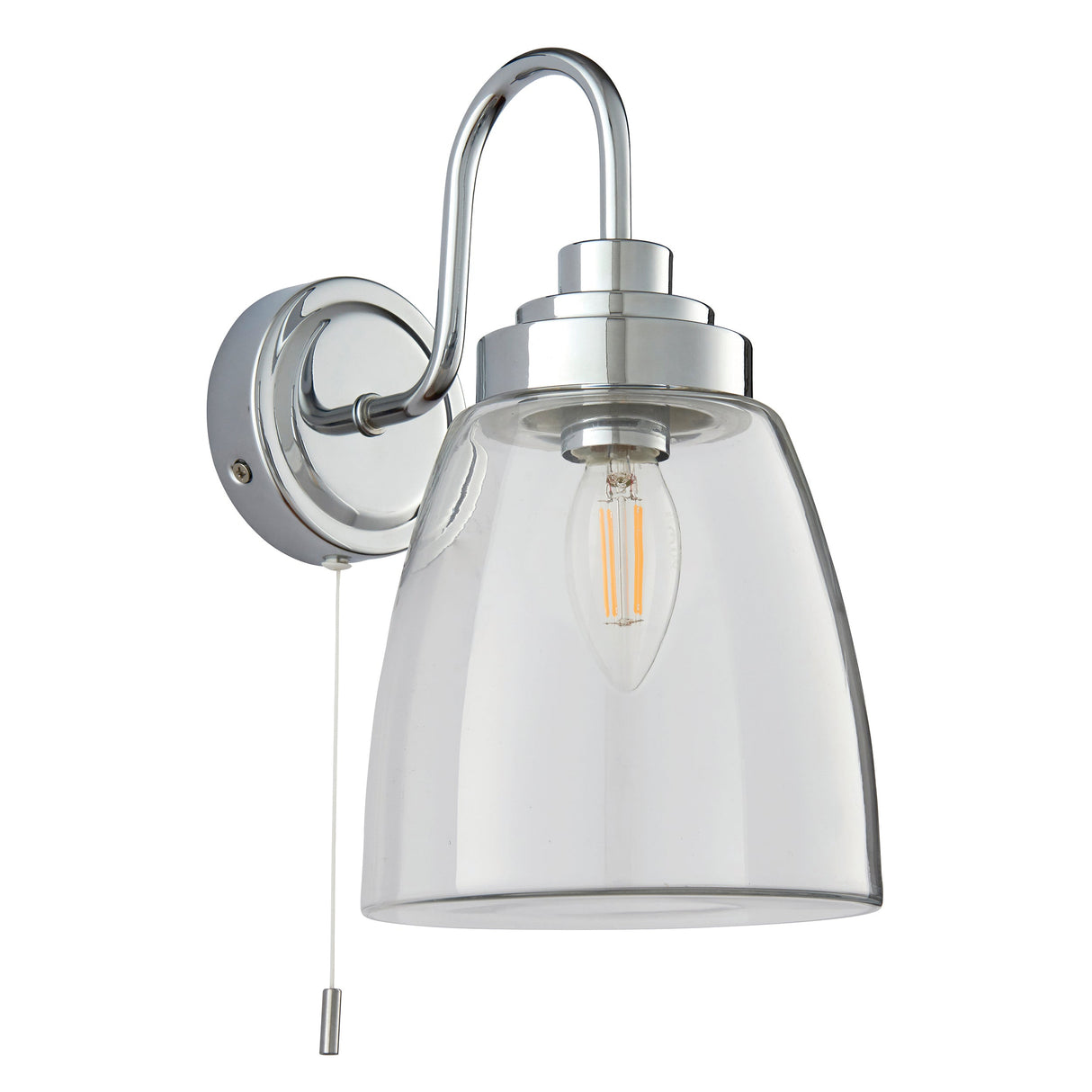 Amos Ashbury Bathroom Wall Light IP44 – from Amos Lighting + Home