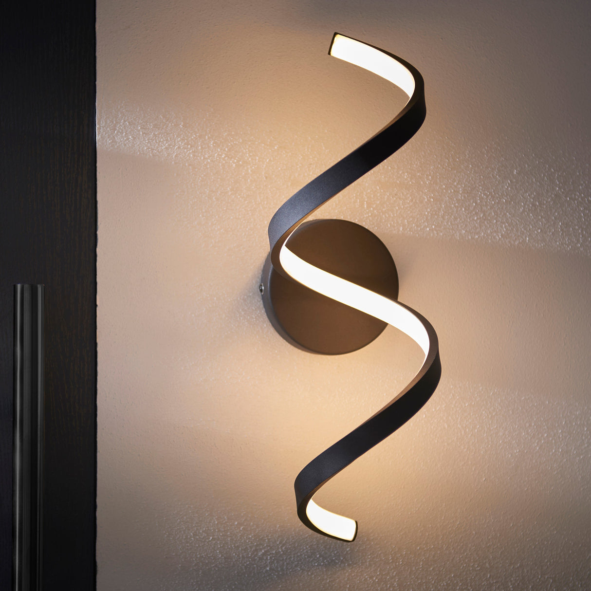 Amos Astral Black LED Outdoor Wall Light – from Amos Lighting + Home