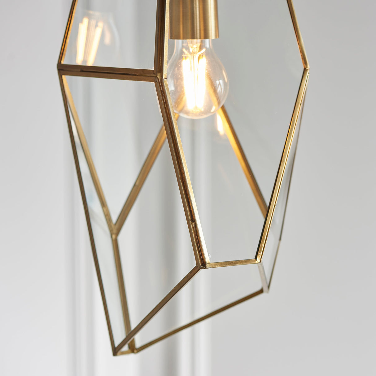Amos Avery Antique Brass Pendant – from Amos Lighting + Home