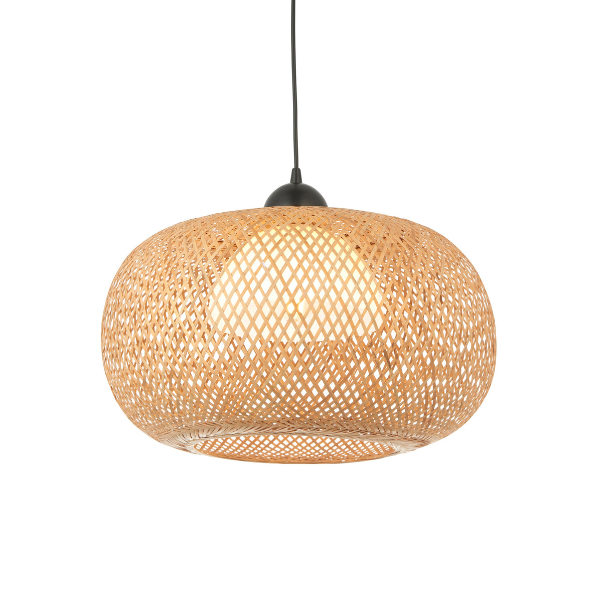Amos Jago Rattan Twine Globe Pendant – from Amos Lighting + Home