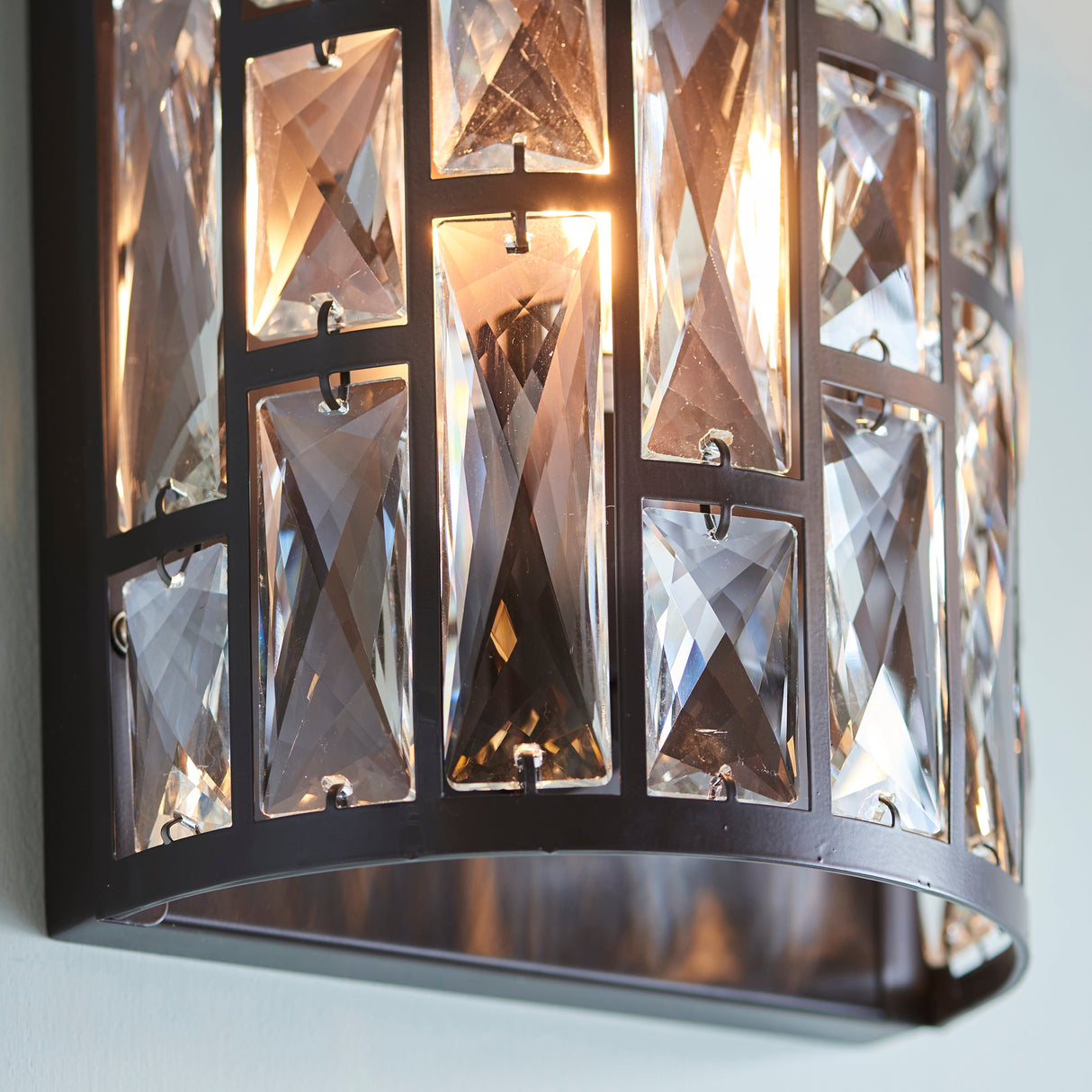 Endon Belle Dark Bronze Wall Light – from Amos Lighting + Home