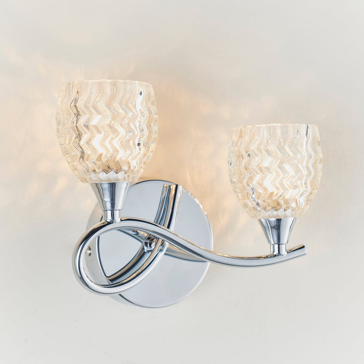 Endon Boyer Wall Light Chrome – from Amos Lighting + Home