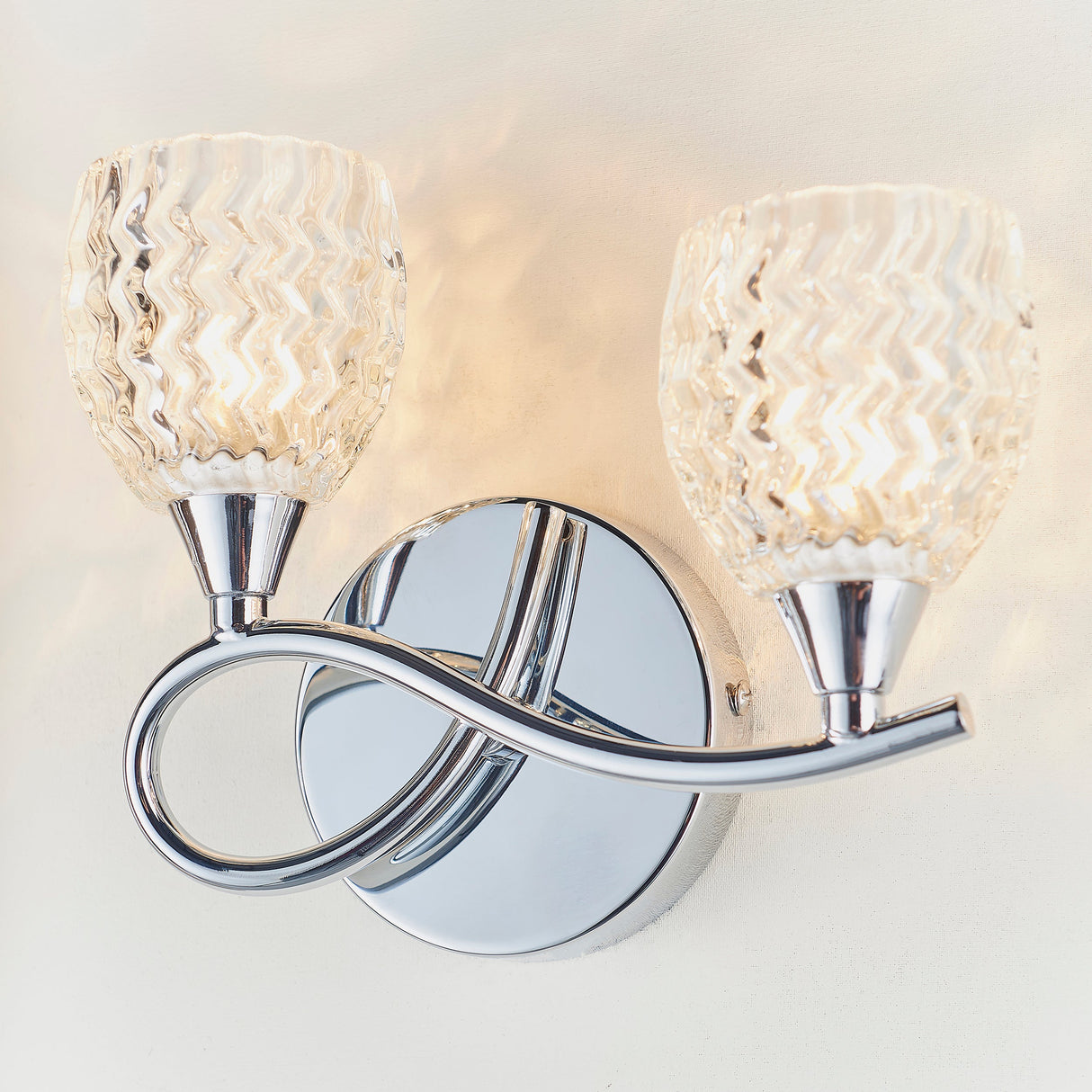 Endon Boyer Wall Light Chrome – from Amos Lighting + Home