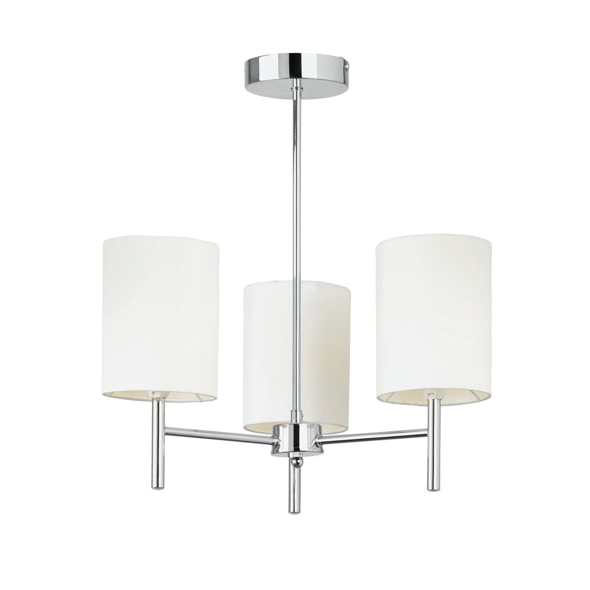 Amos Brio 3lt Semi flush Chrome – from Amos Lighting + Home