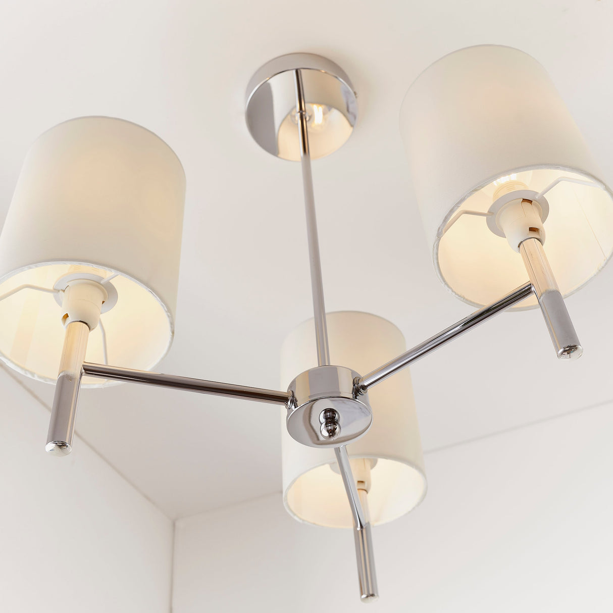 Amos Brio 3lt Semi flush Chrome – from Amos Lighting + Home