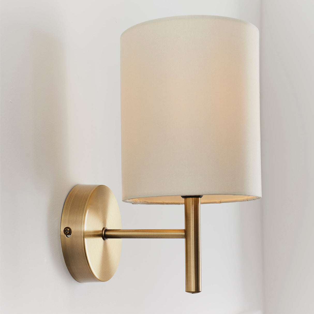 Amos Brio Wall Light Antique Brass – from Amos Lighting + Home