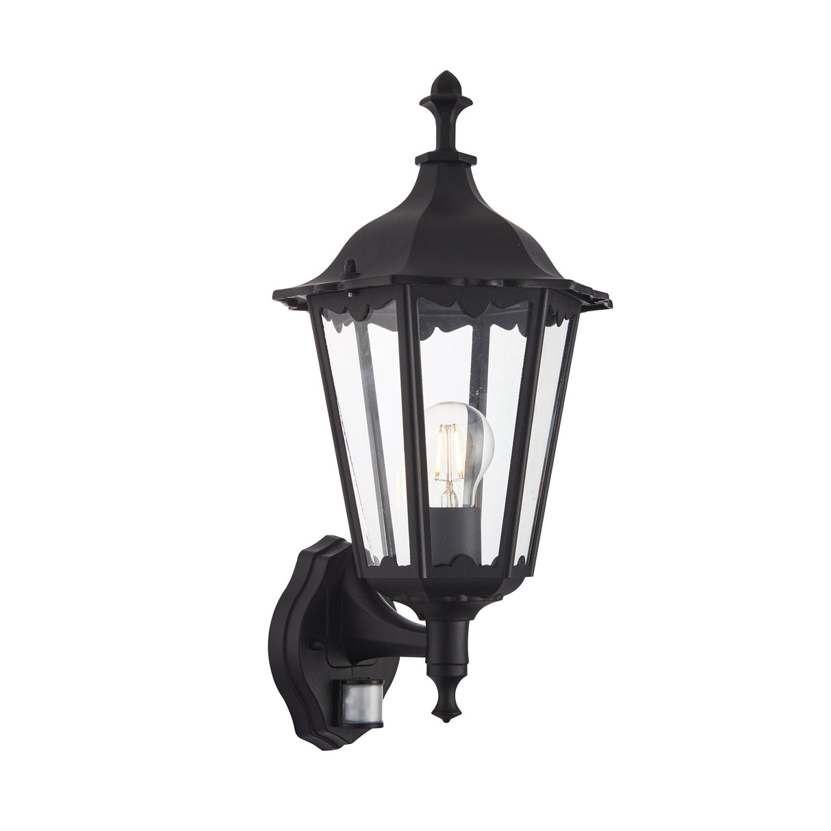 Endon Burford Outdoor Wall Light with PIR – from Amos Lighting + Home