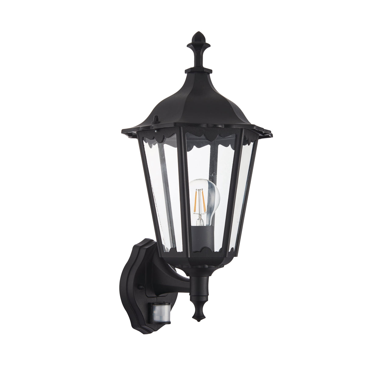 Endon Burford Outdoor Wall Light with PIR – from Amos Lighting + Home