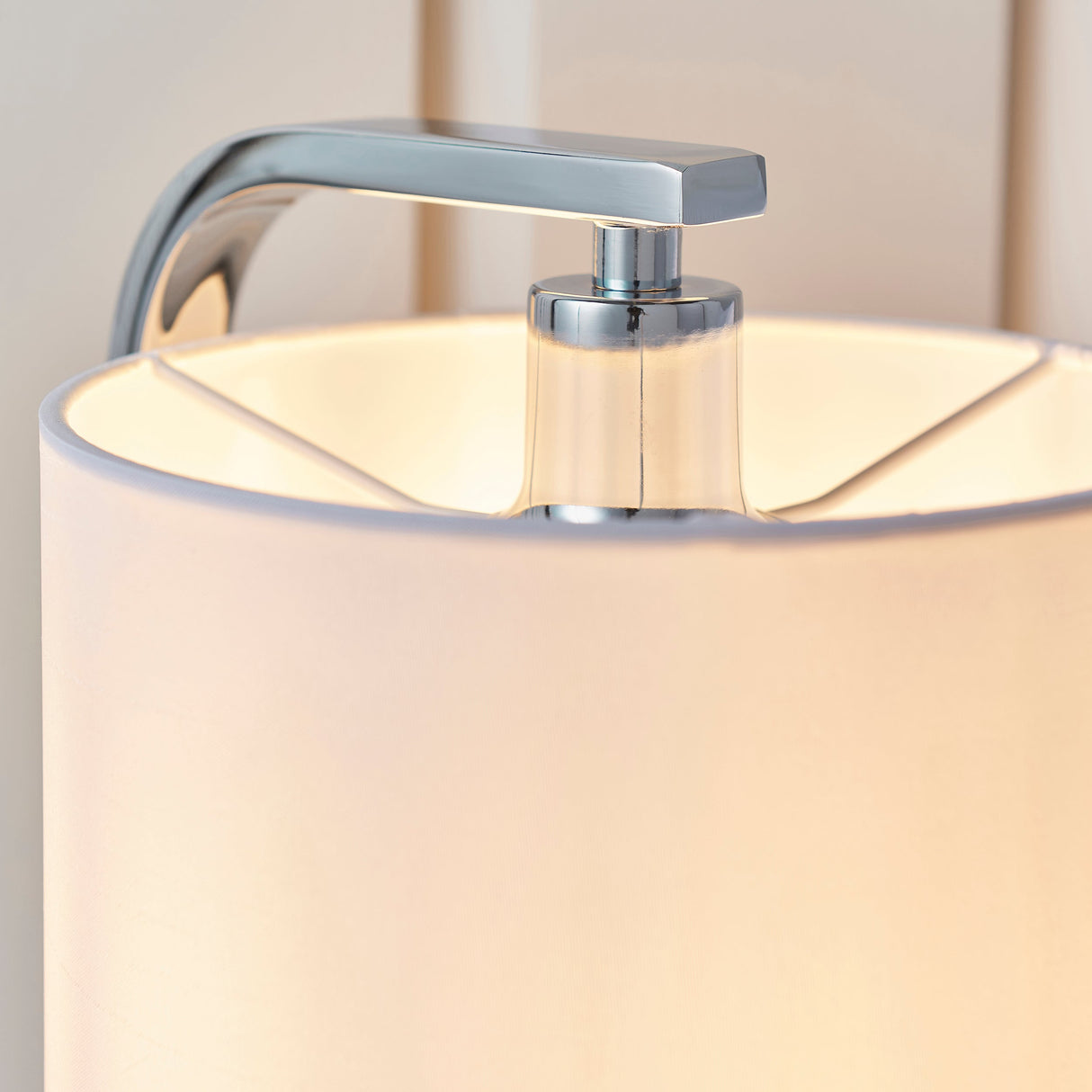 Amos Canning Chrome Touch Table Lamp – from Amos Lighting + Home
