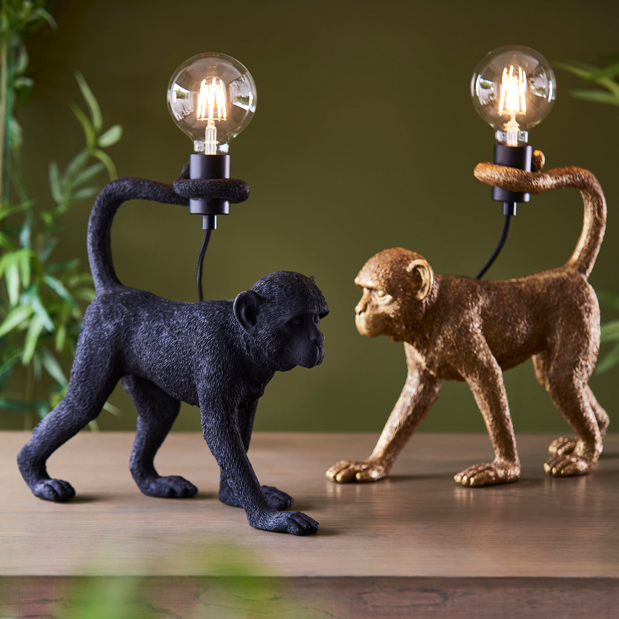 Amos Capuchin Table Lamp Matt Black with Shade – from Amos Lighting + Home