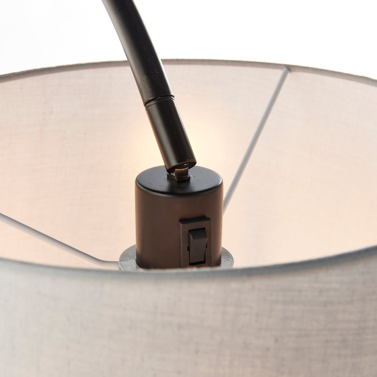 Amos Carlson Matt Black Floor Lamp with Shade – from Amos Lighting + Home