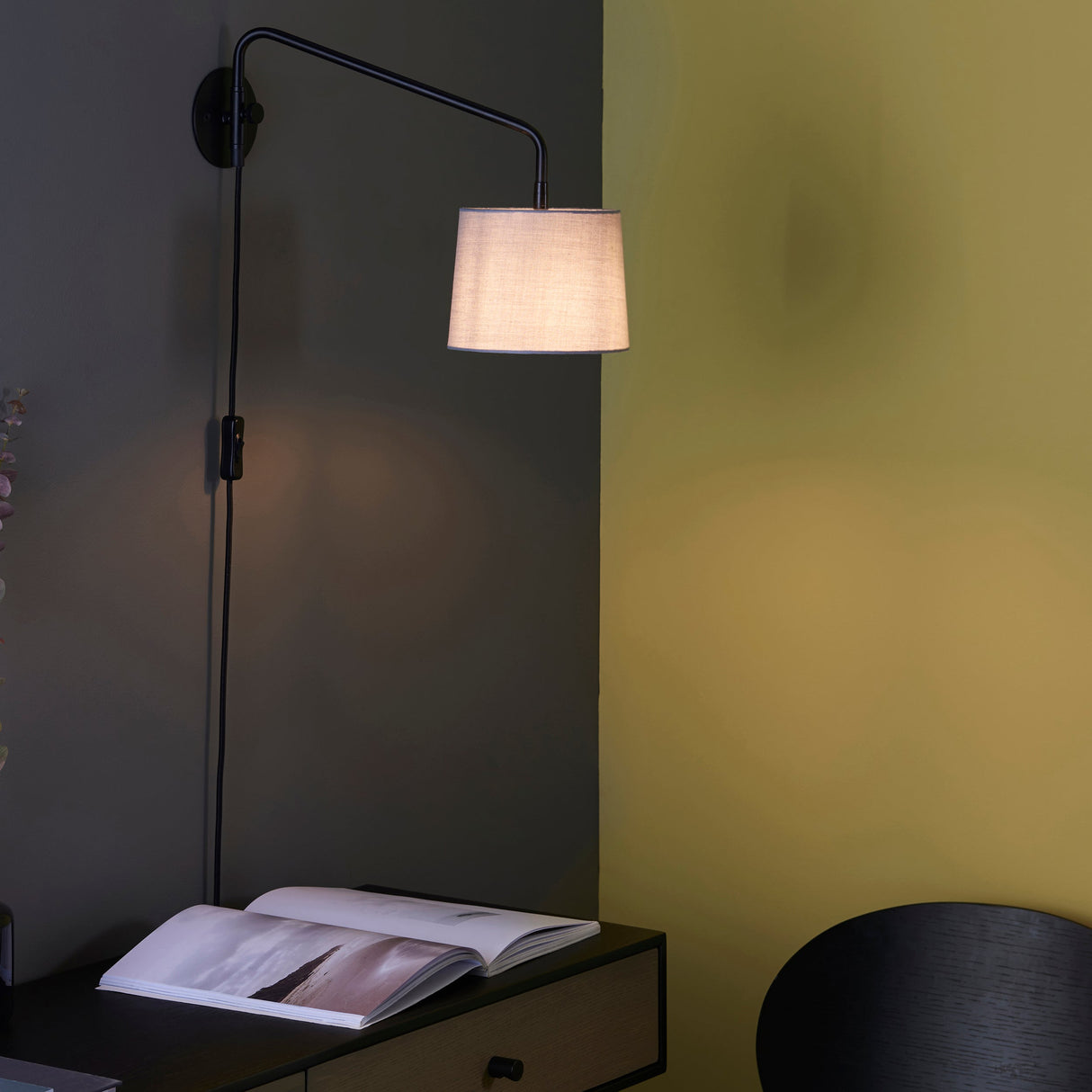Amos Carlson Plug in Wall Light Small – from Amos Lighting + Home