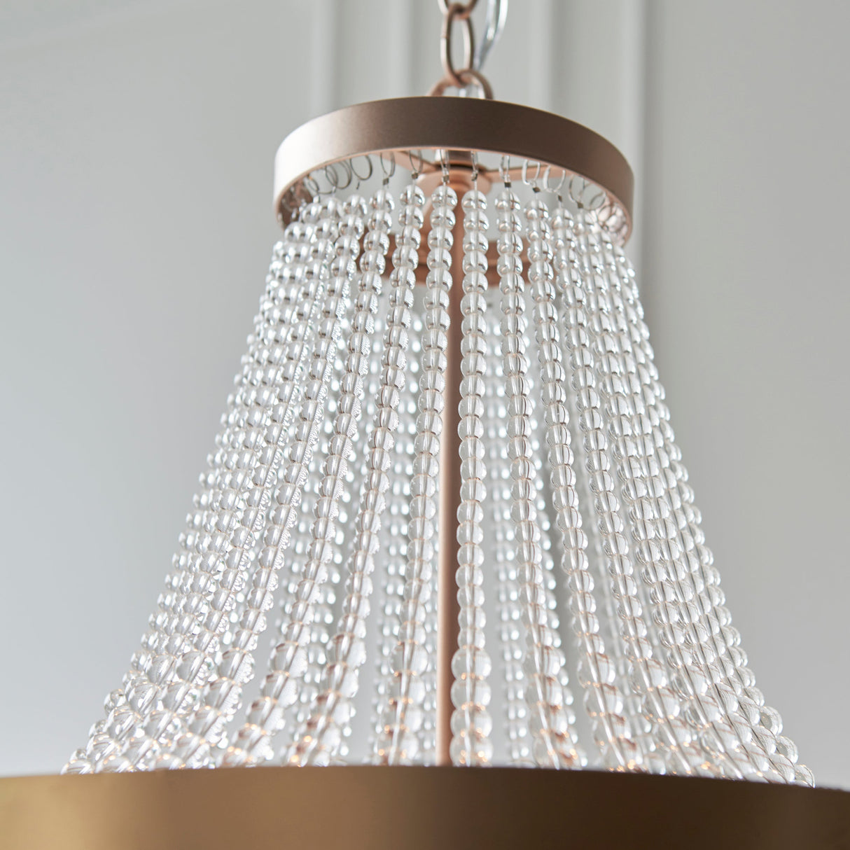 Amos Celine Rose Gold 5lt Chandelier – from Amos Lighting + Home