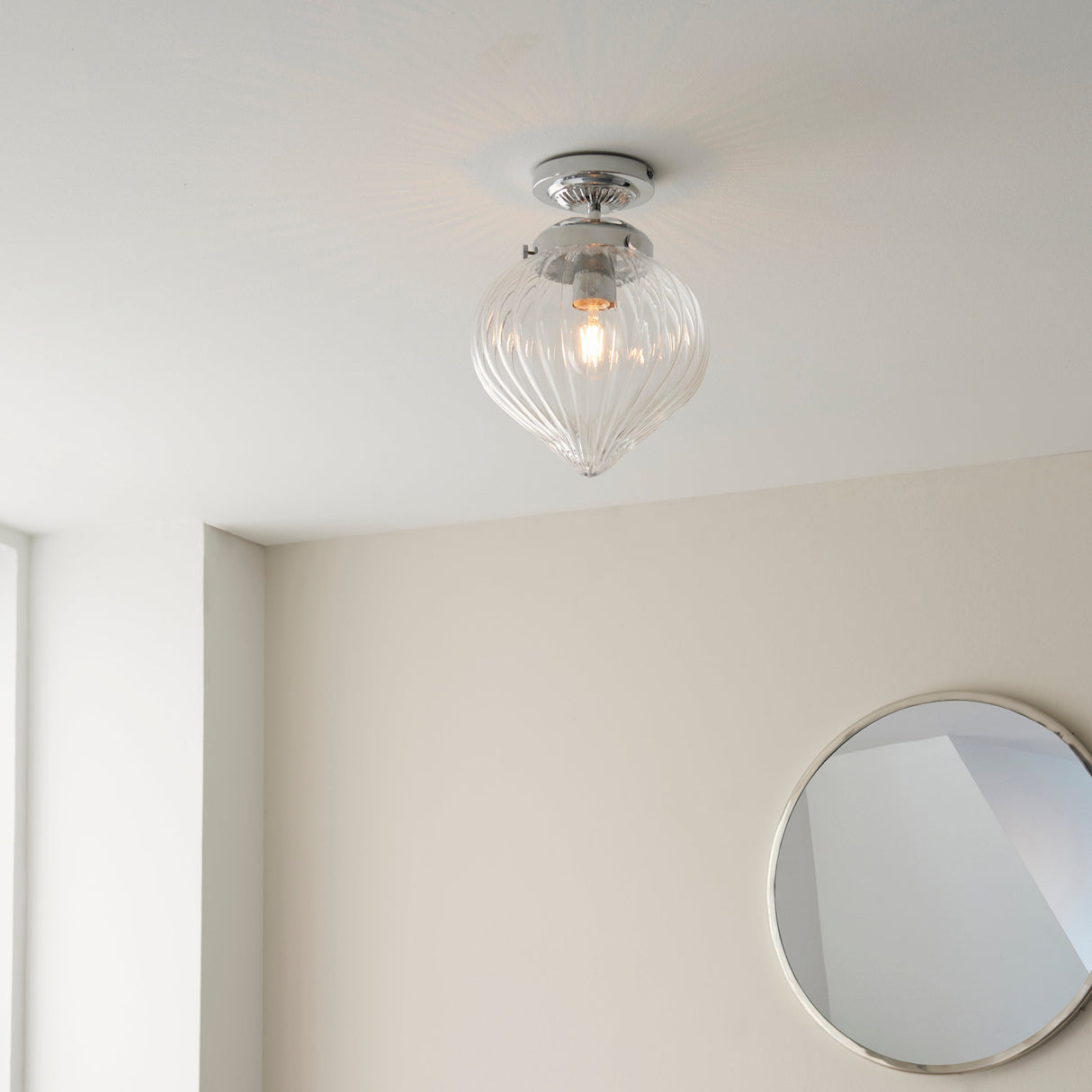 Endon Cheston Bathroom Ceiling Light – from Amos Lighting + Home