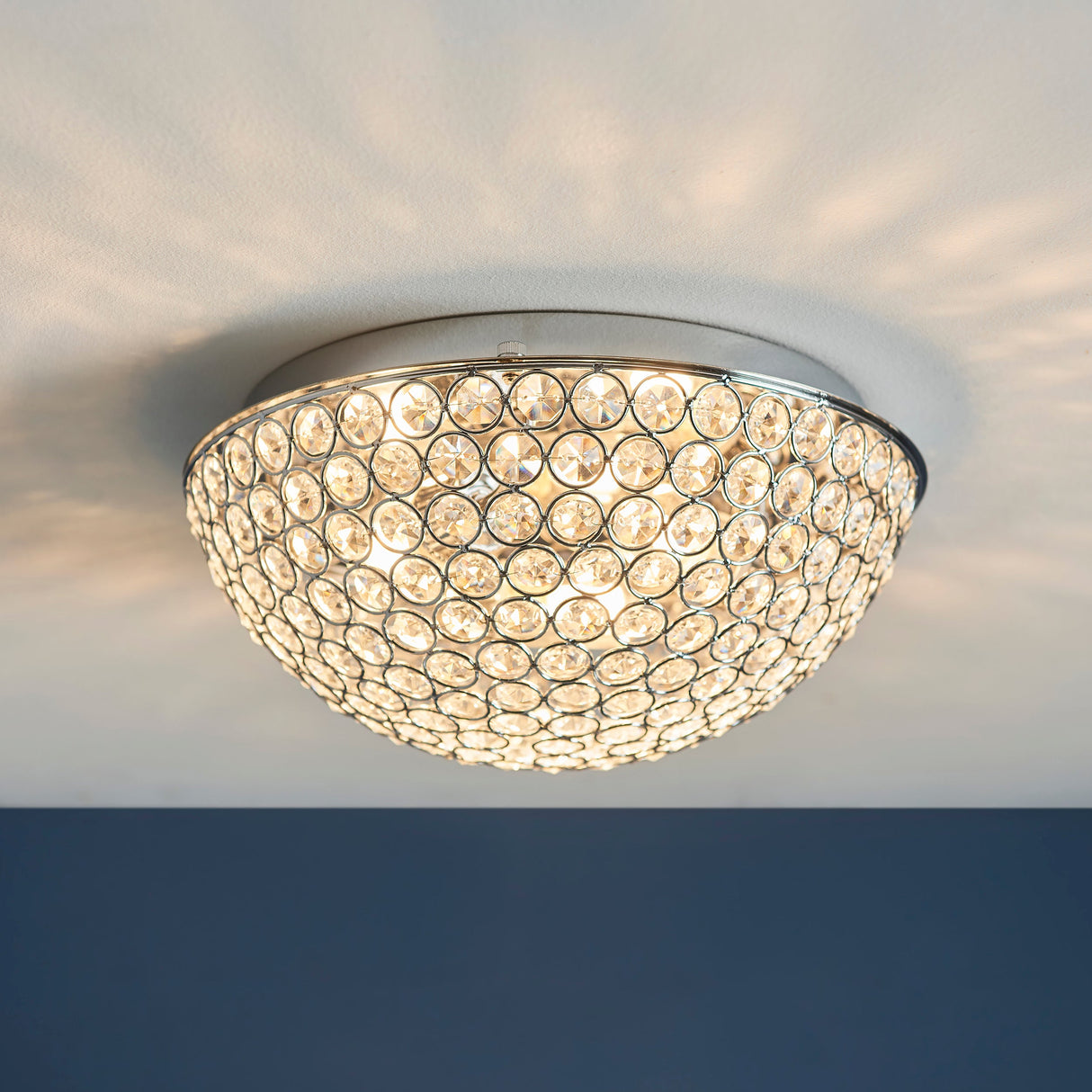 Amos Chryla Bathroom Flush Ceiling Light – from Amos Lighting + Home