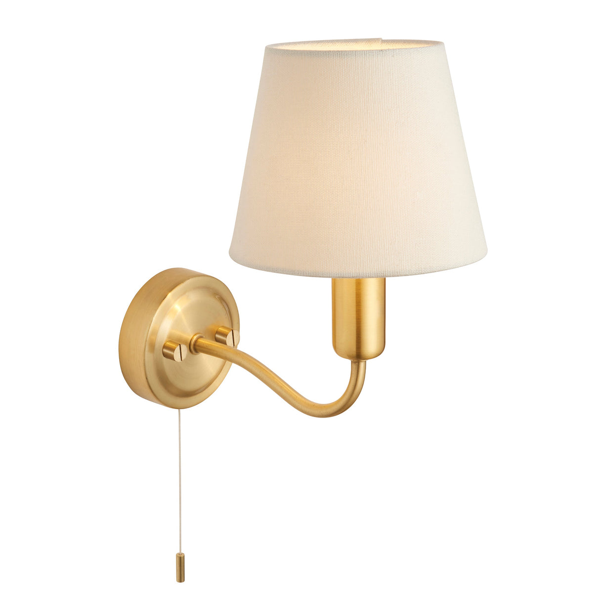 Amos Conway Bathroom Wall Light Brushed Gold – from Amos Lighting + Home