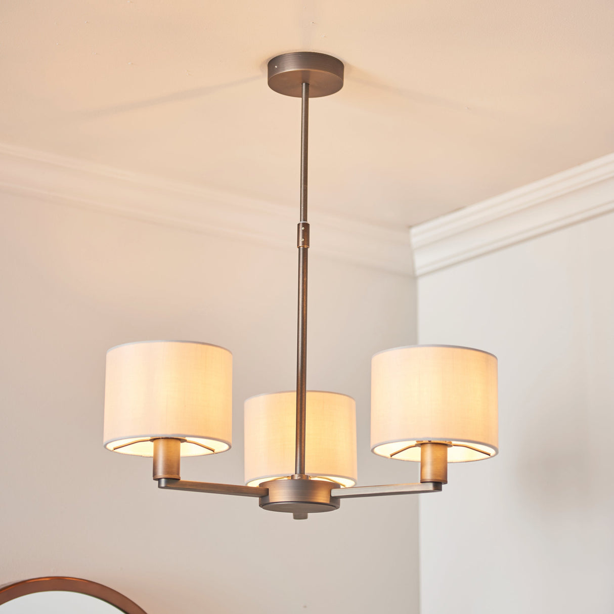 Amos Daley 3lt Pendant Antique Bronze – from Amos Lighting + Home