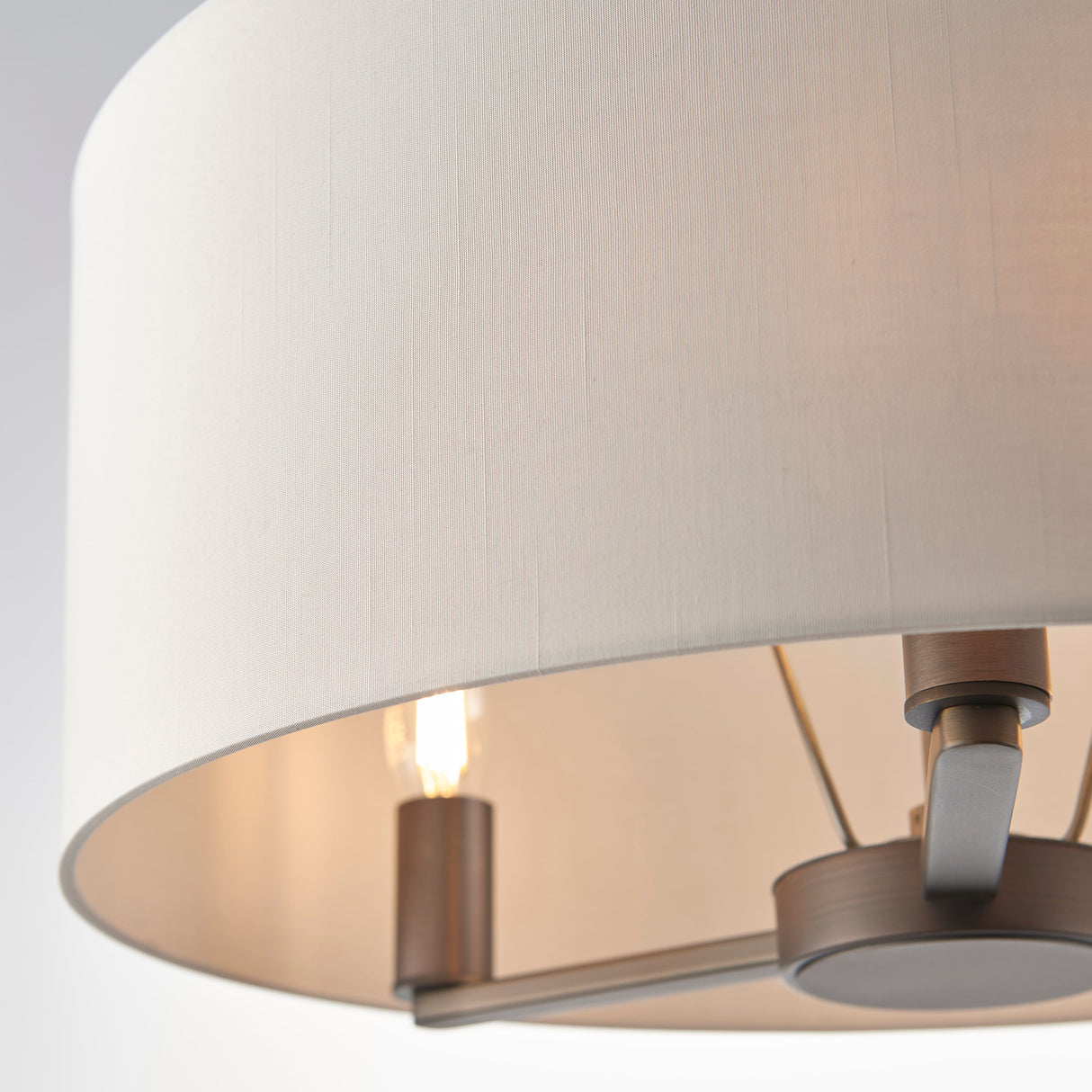 Amos Daley 3lt Pendant Drum Antique Bronze – from Amos Lighting + Home