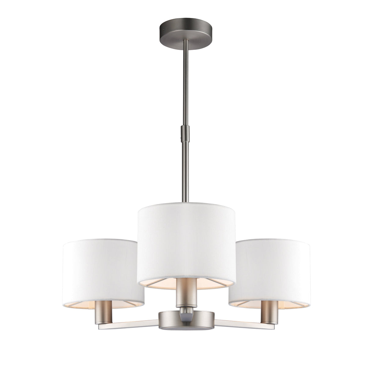 Amos Daley 3lt Pendant Matt Nickel – from Amos Lighting + Home