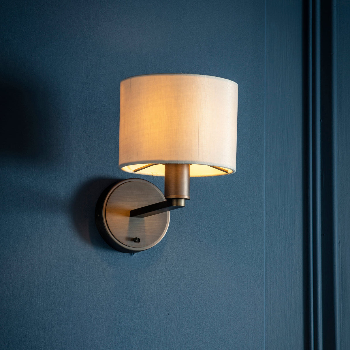 Amos Daley Wall Light Antique Bronze – from Amos Lighting + Home