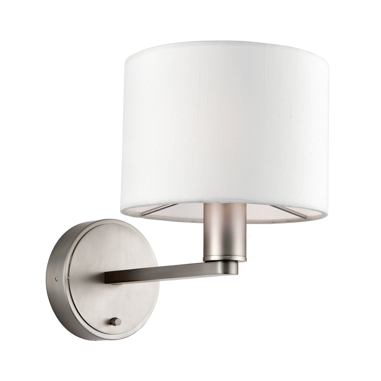 Amos Daley Wall Light Matt Nickel – from Amos Lighting + Home