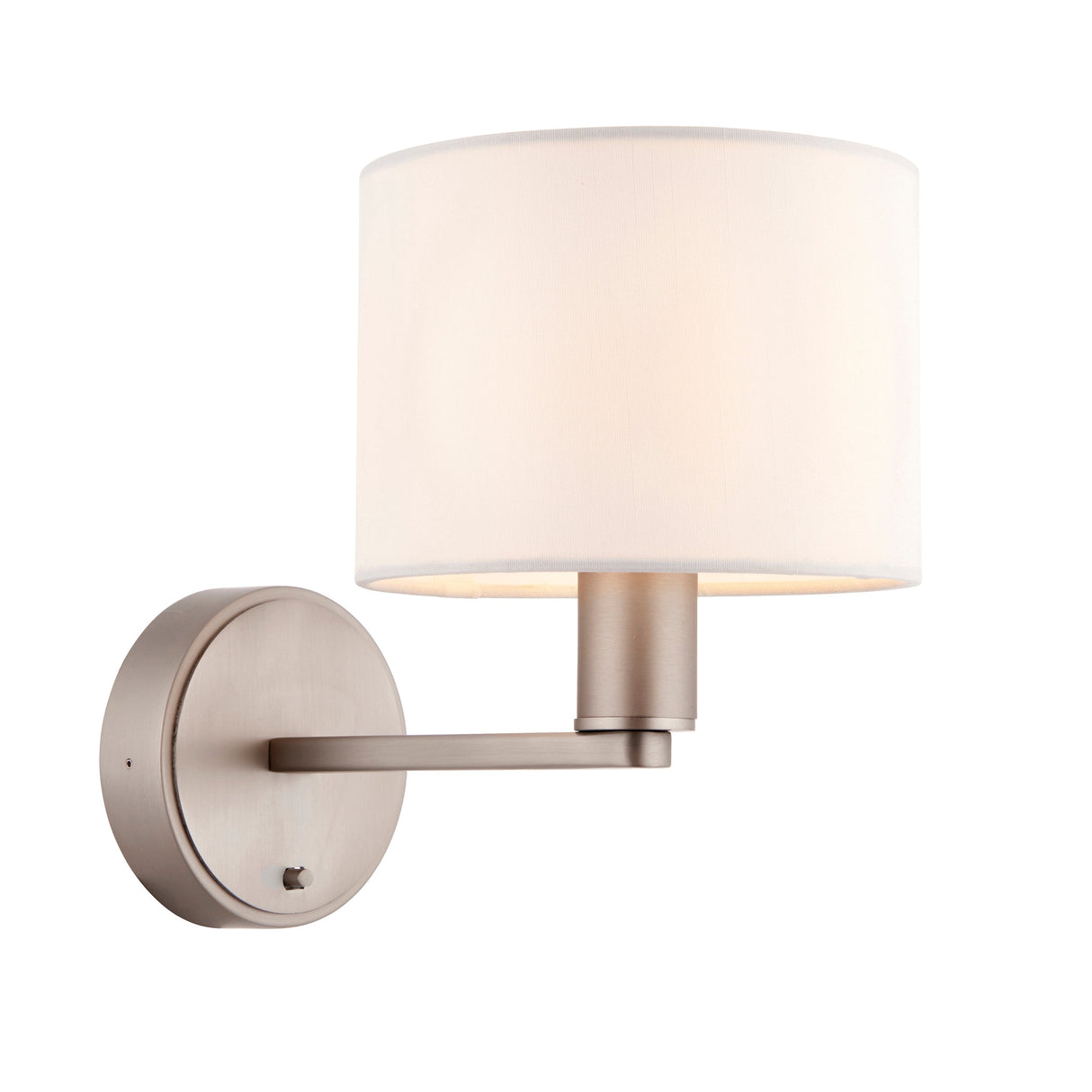 Amos Daley Wall Light Matt Nickel – from Amos Lighting + Home