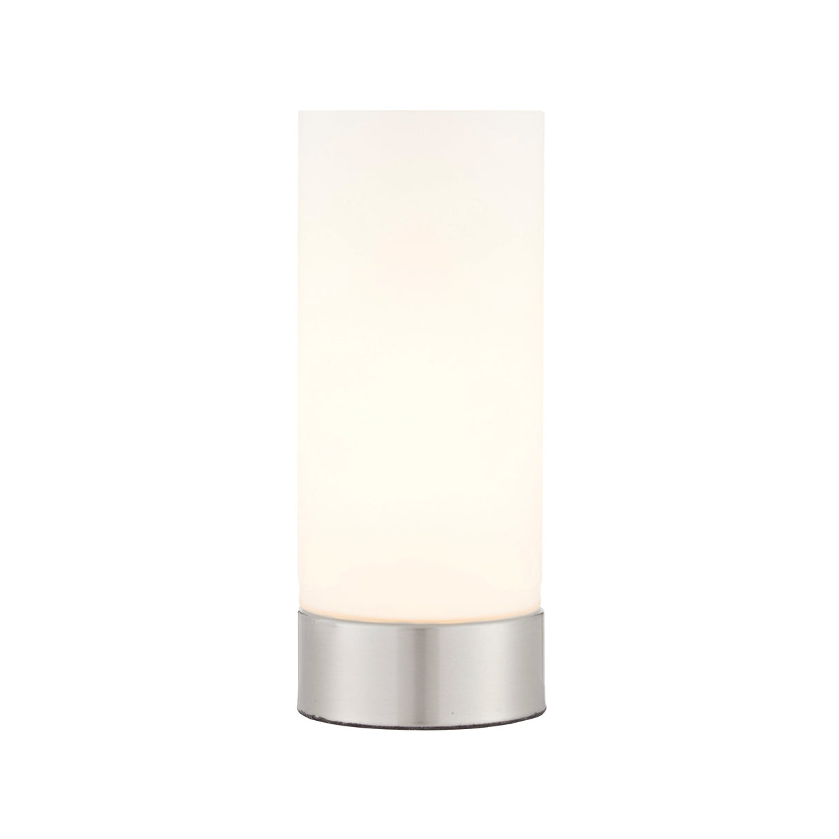Amos Dara Brushed Nickel Touch Table Lamp with USB – from Amos Lighting + Home