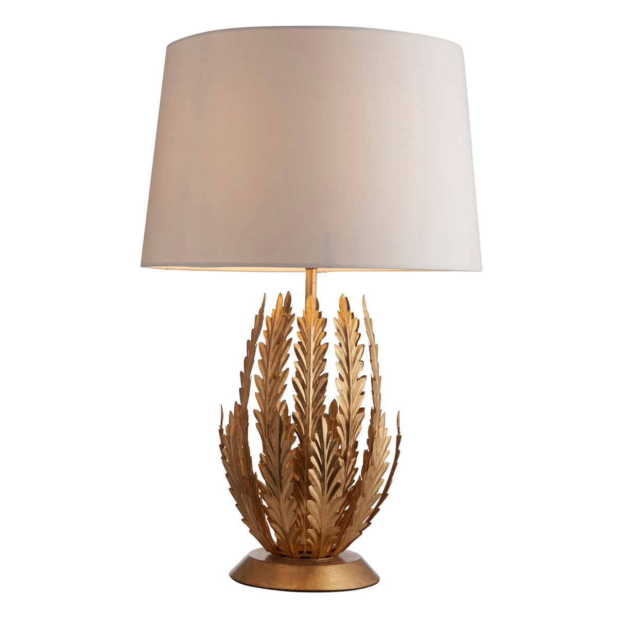 Endon Delphine Table Lamp Gold Leaf – from Amos Lighting + Home