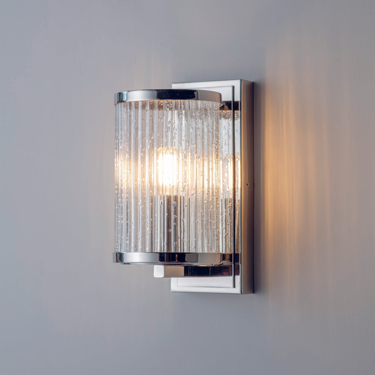 Endon Easton Nickel Wall Light – from Amos Lighting + Home