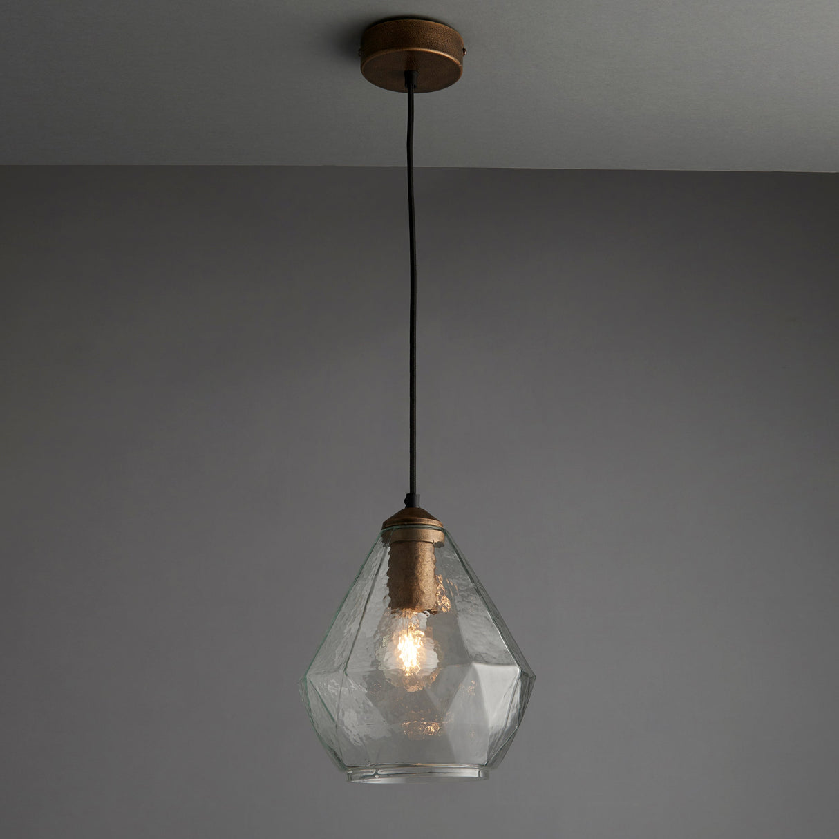 Amos Ebbe Pendant Antique Gold – from Amos Lighting + Home