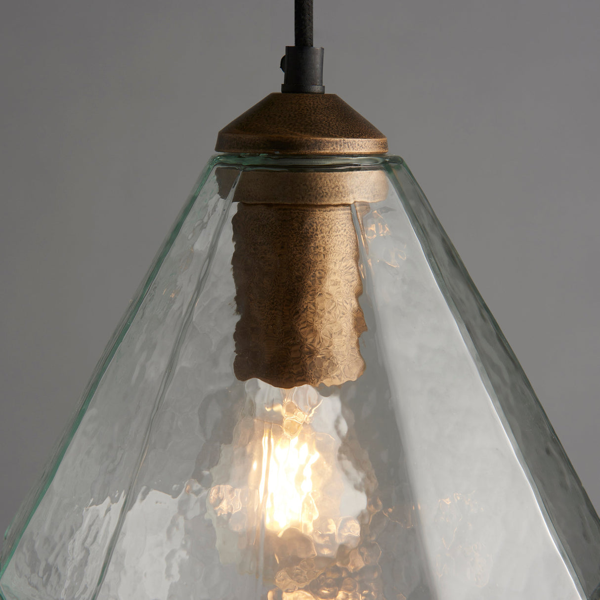 Amos Ebbe Pendant Antique Gold – from Amos Lighting + Home