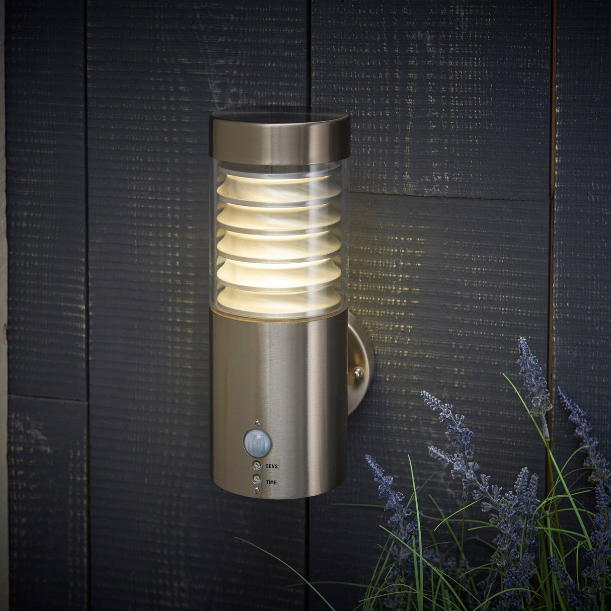Endon Equinox Marine Grade Outdoor LED Wall Light with PIR – from Amos Lighting + Home