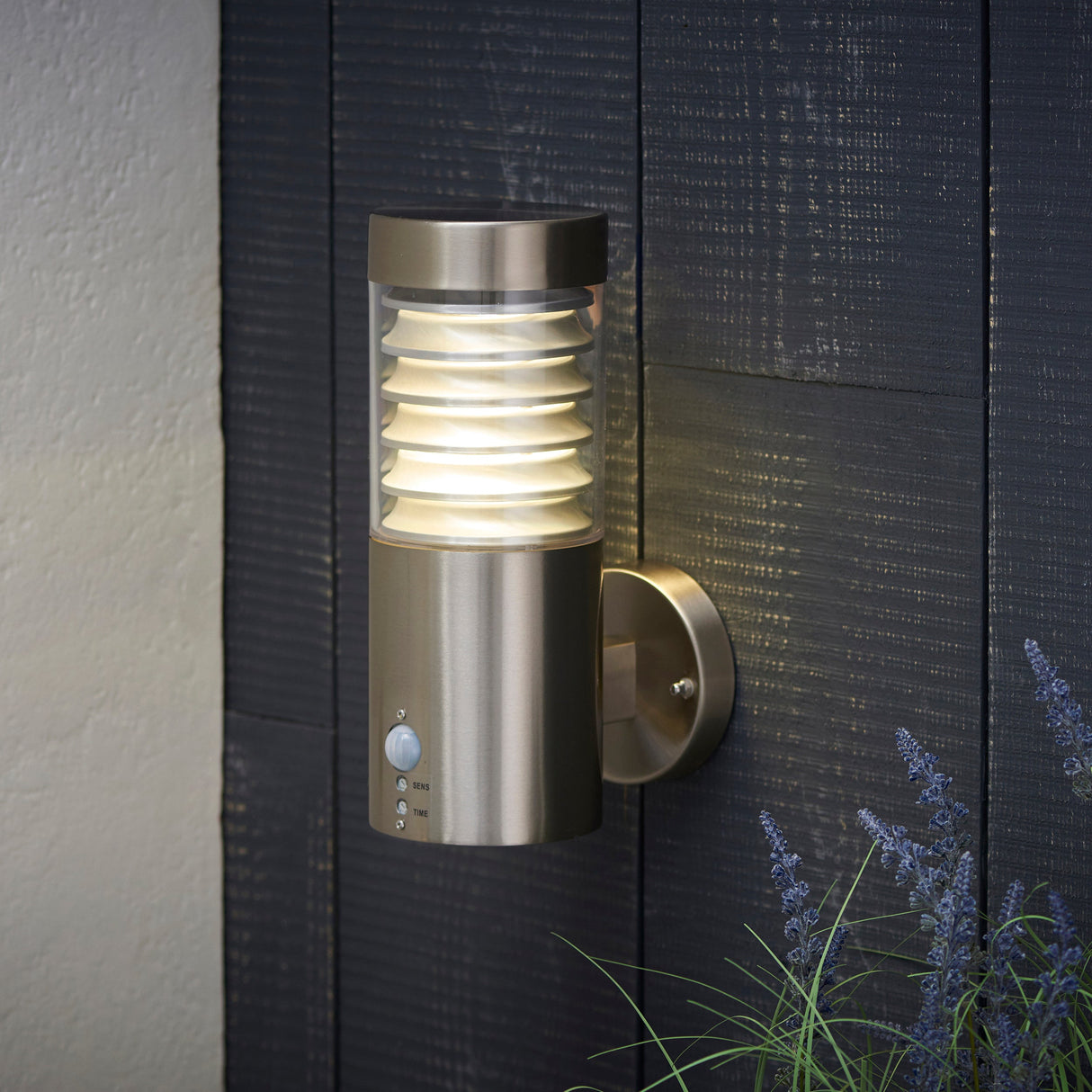 Endon Equinox Marine Grade Outdoor LED Wall Light with PIR – from Amos Lighting + Home