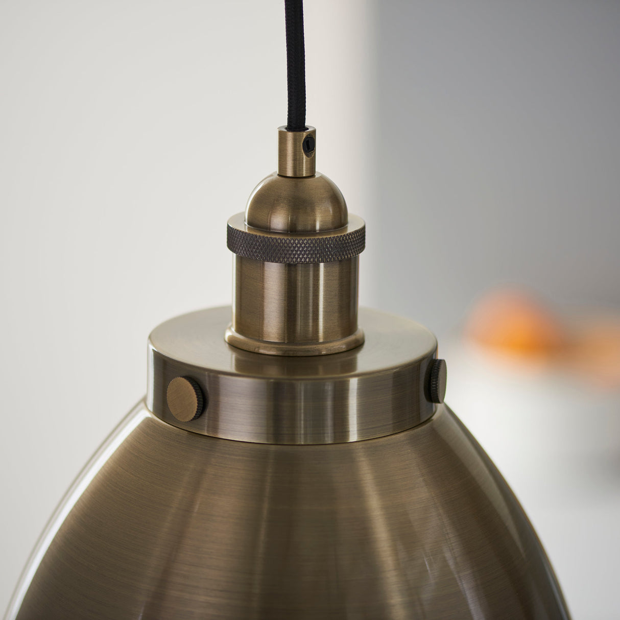 Amos Franklin Pendant Small Antique Brass – from Amos Lighting + Home