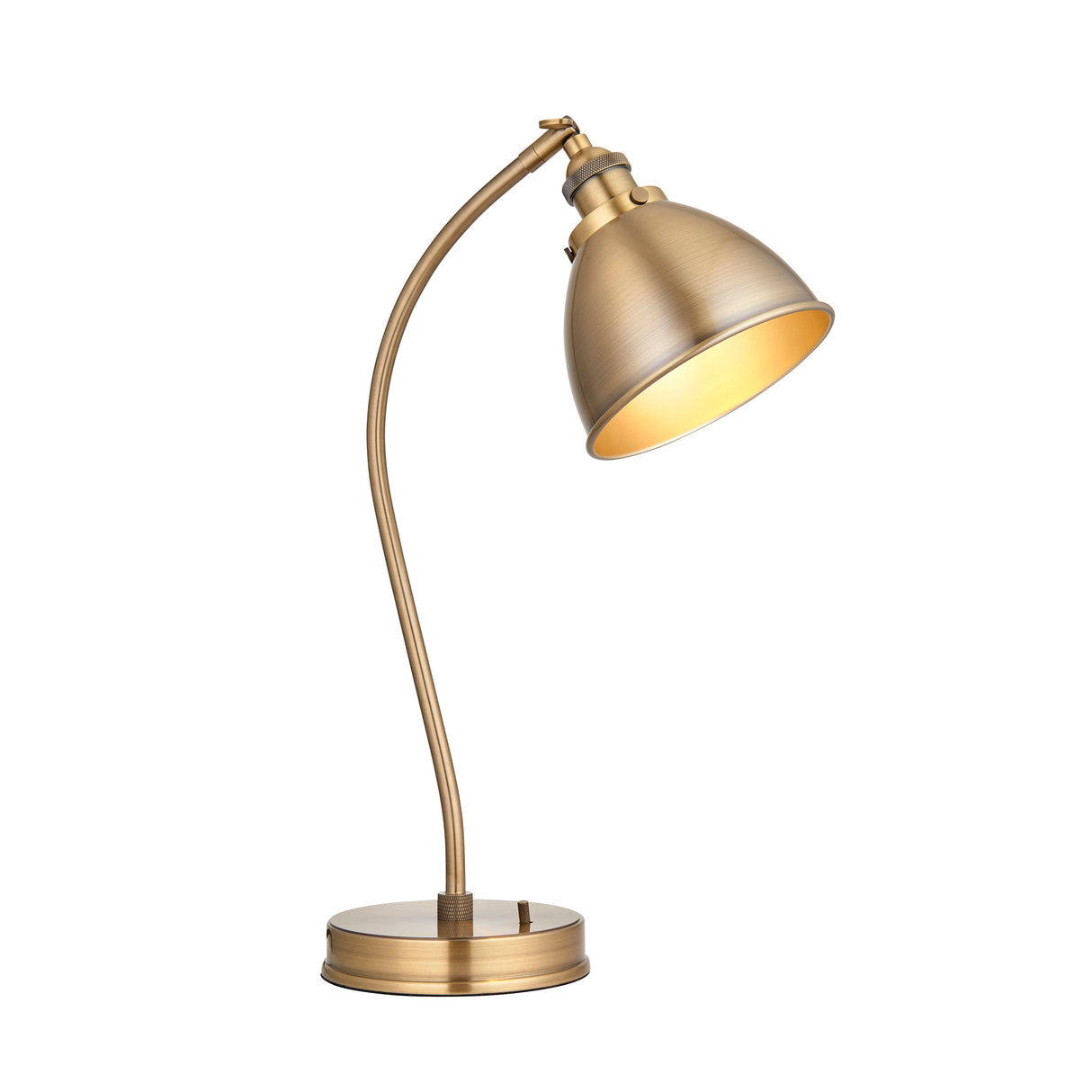 Amos Franklin Table Lamp Antique Brass – from Amos Lighting + Home