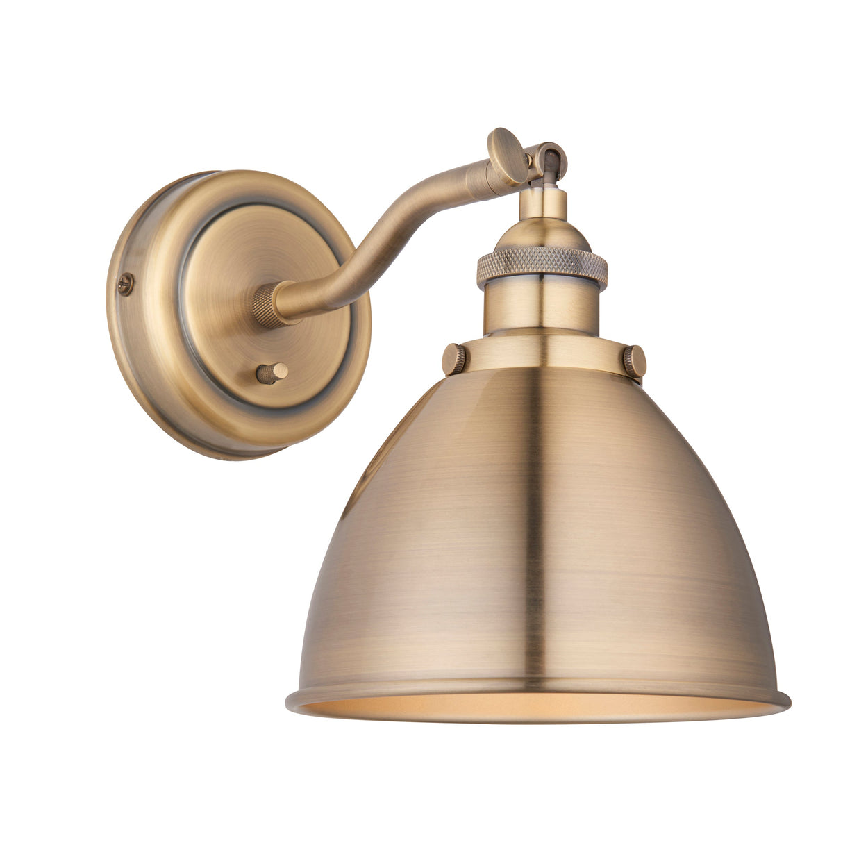 Amos Franklin Wall Light Antique Brass – from Amos Lighting + Home