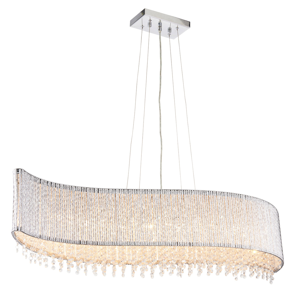 Endon Galina Crystal 8lt Pendant – from Amos Lighting + Home