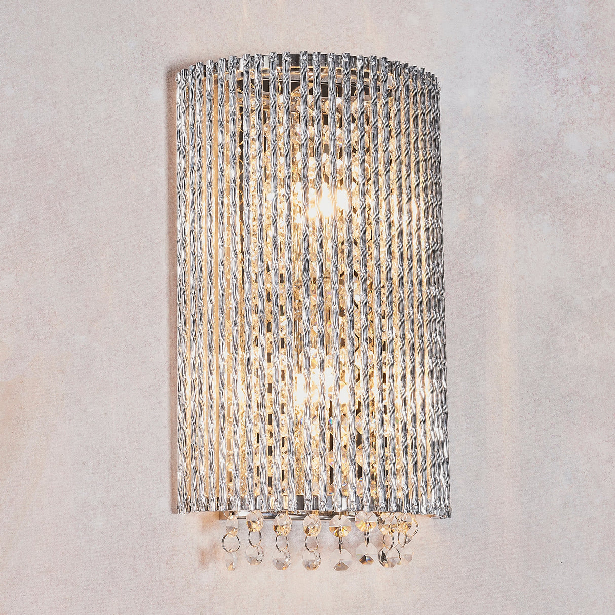 Endon Galina Crystal Wall Light – from Amos Lighting + Home