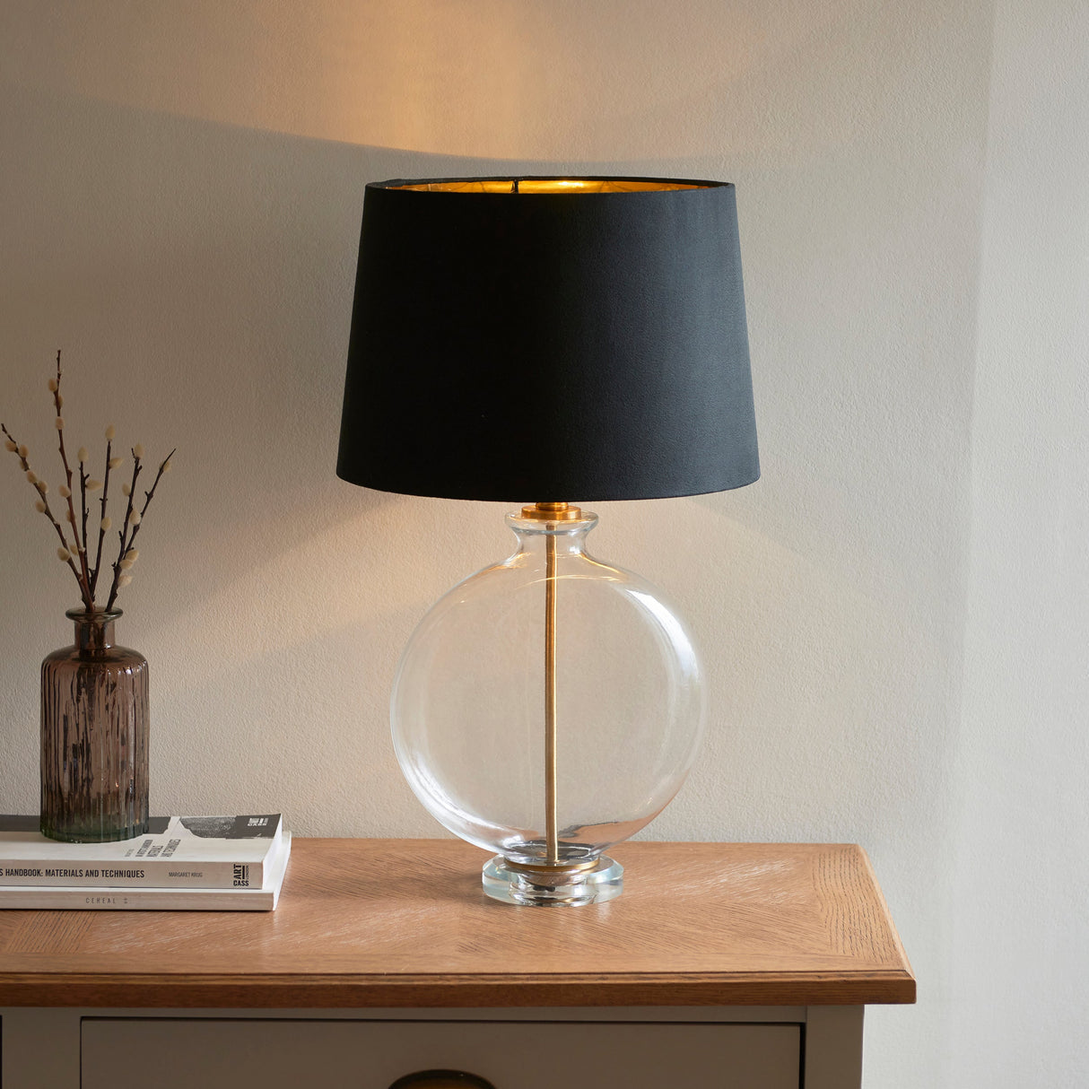 Endon Gideon Table Lamp Black – from Amos Lighting + Home