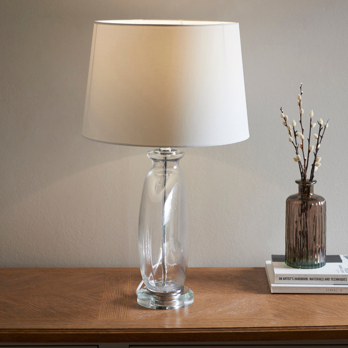 Endon Gideon Table Lamp White – from Amos Lighting + Home