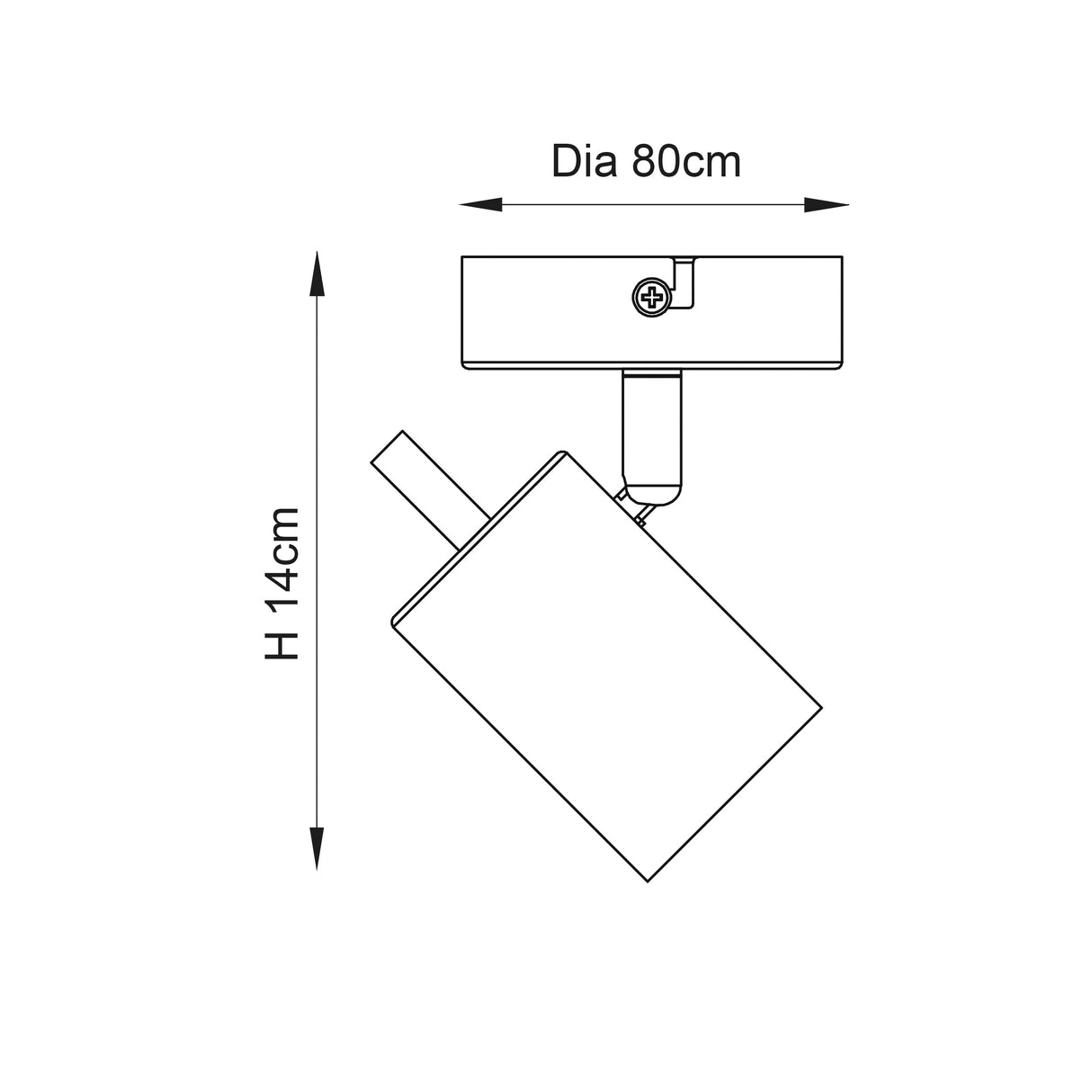 Amos Gull Single Spot Matt White & Satin Brass – from Amos Lighting + Home