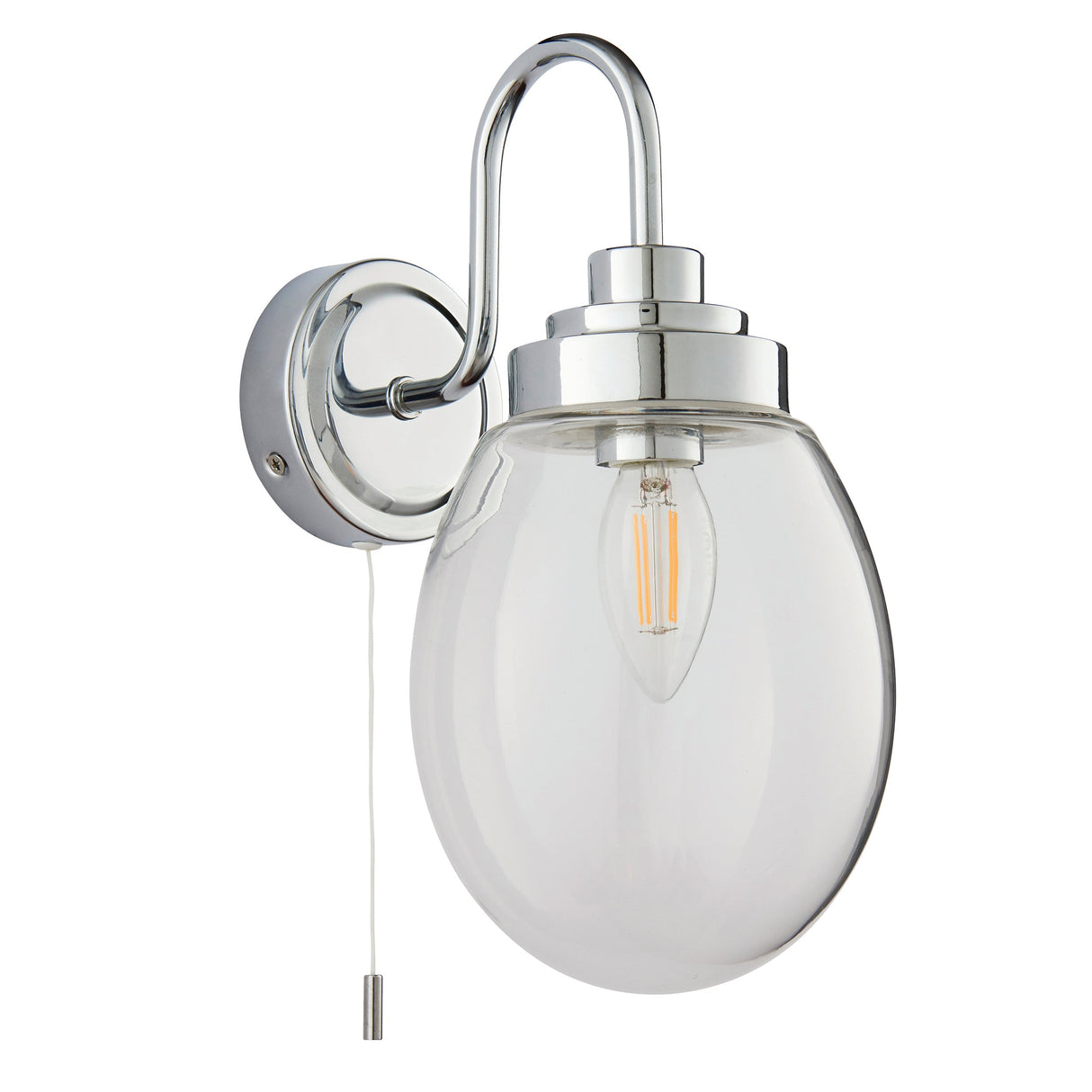 Amos Hampton Bathroom Wall Light IP44 – from Amos Lighting + Home