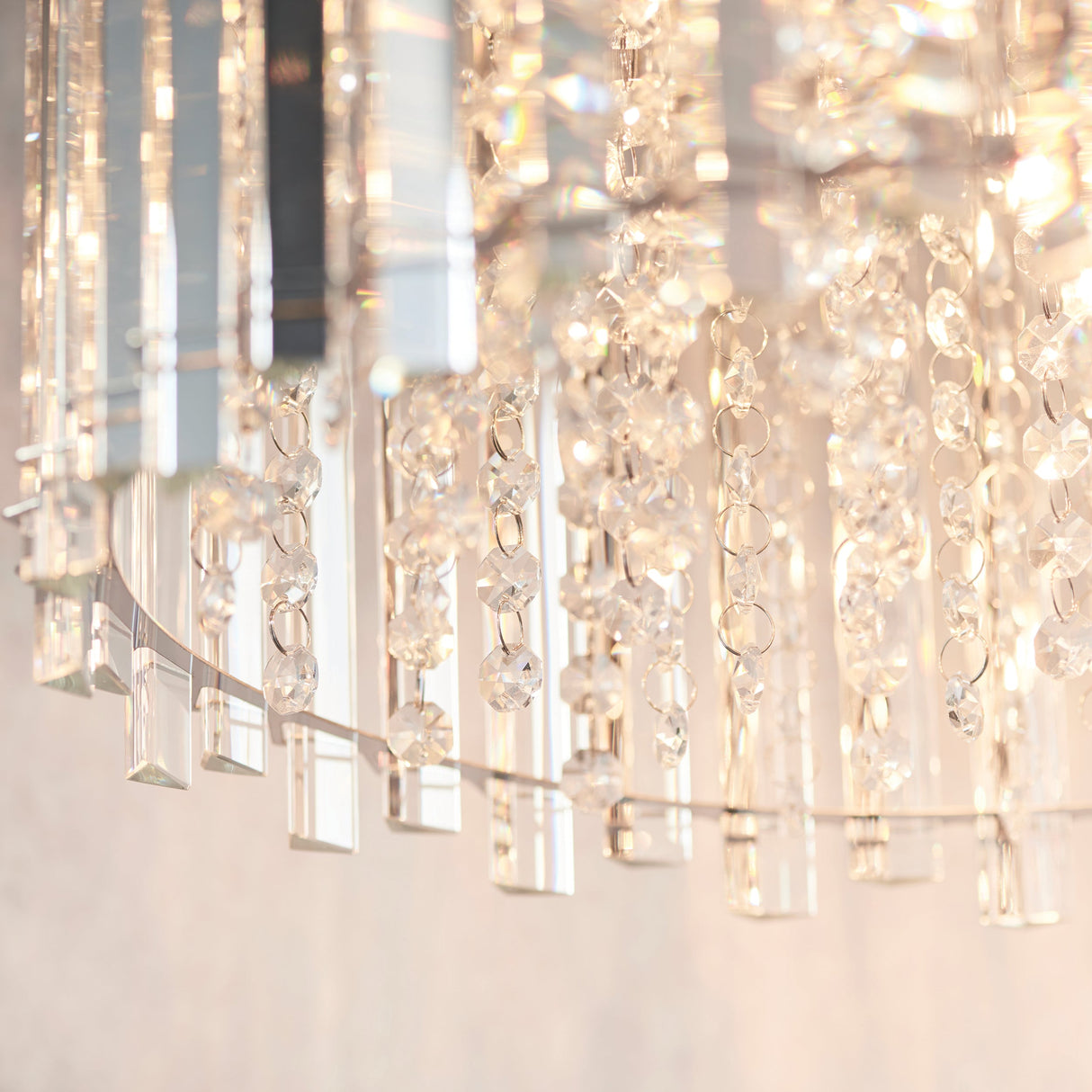 Endon Hanna Chrystal Pendant Chrome – from Amos Lighting + Home