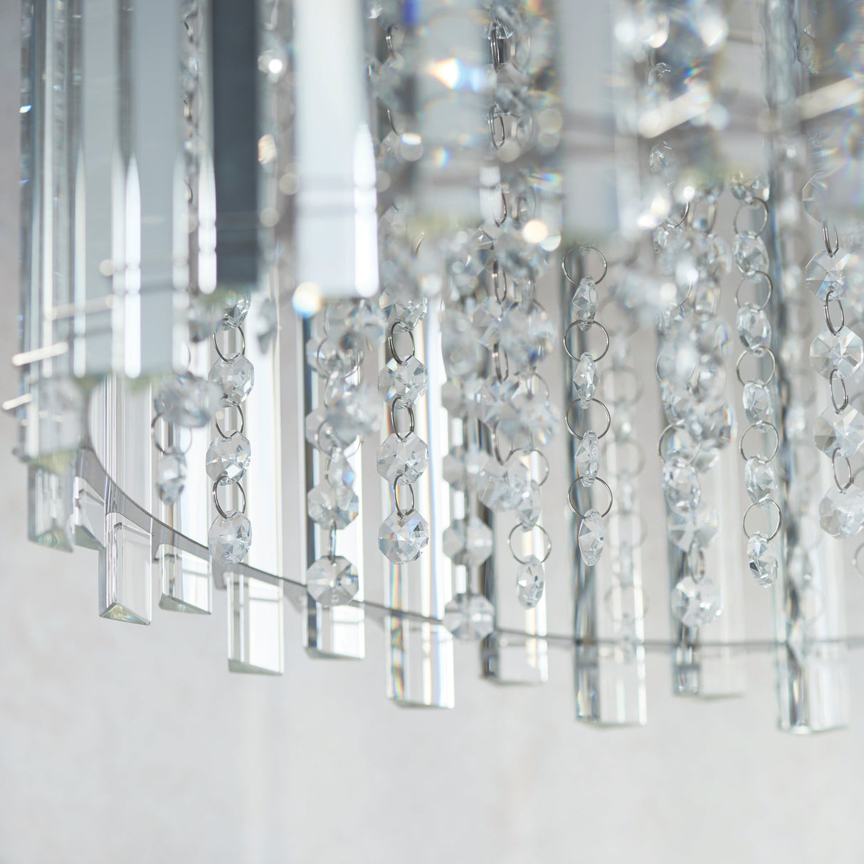 Endon Hanna Chrystal Pendant Chrome – from Amos Lighting + Home