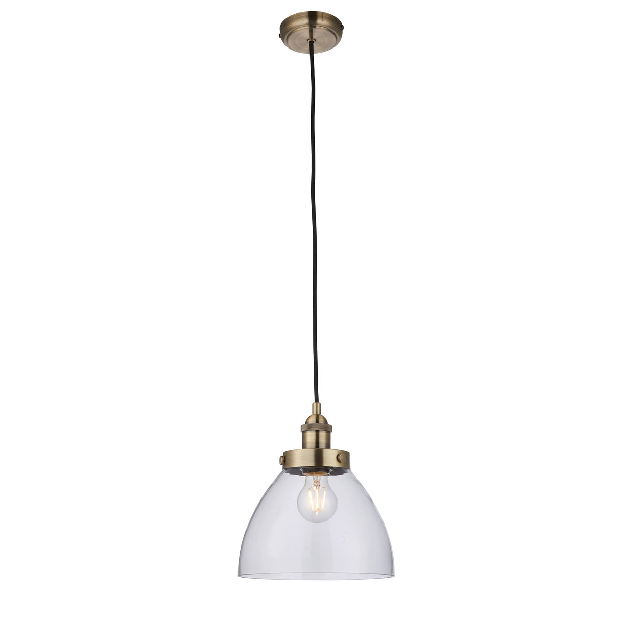 Amos Hansen Pendant Antique Brass – from Amos Lighting + Home