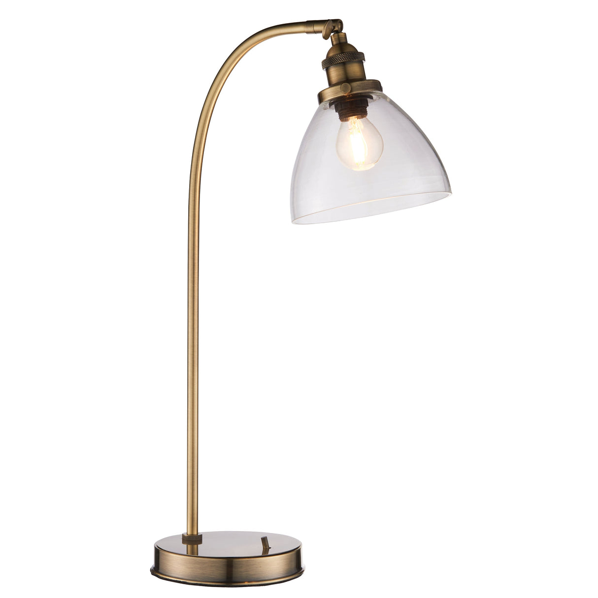 Amos Hansen Table Lamp Antique Brass – from Amos Lighting + Home