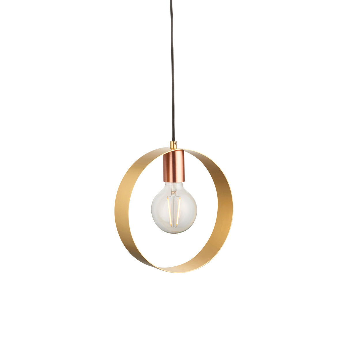 Amos Hoop Pendant Multi Coloured – from Amos Lighting + Home